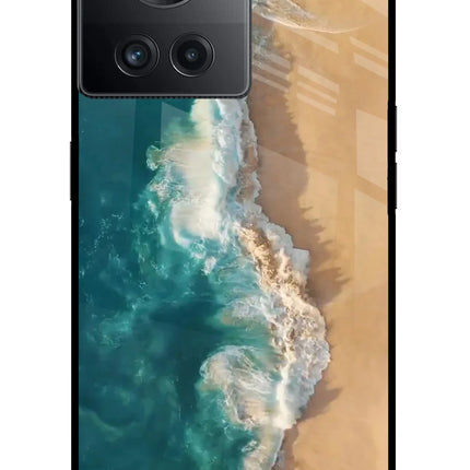 Ocean Beach OnePlus 10R 5G Glass Case