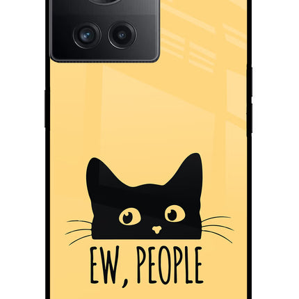 Ew People Catitude OnePlus 10R 5G Glass Case