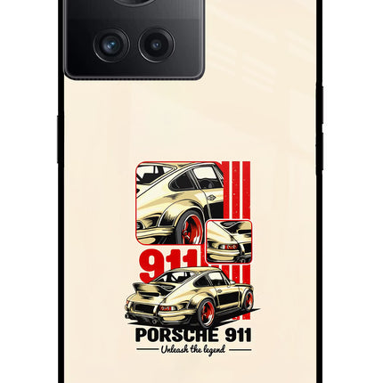 Classic Porsche 911 OnePlus 10R 5G Glass Case