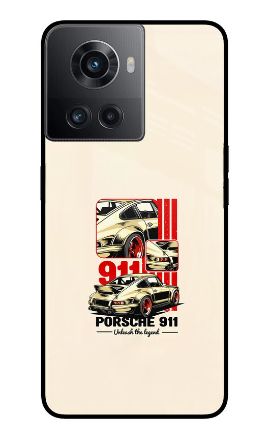 Classic Porsche 911 OnePlus 10R 5G Glass Case