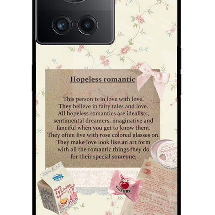 Hopeless Romantic OnePlus 10R 5G Glass Case