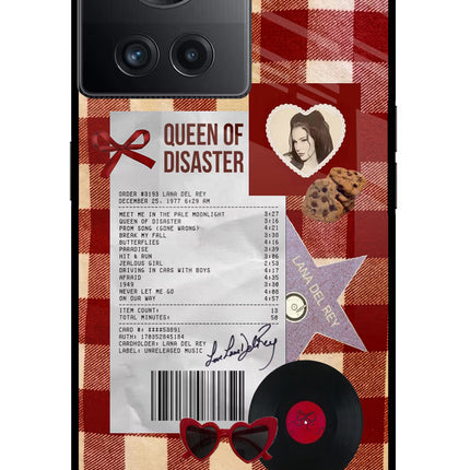 Queen of Disaster OnePlus 10R 5G Glass Case