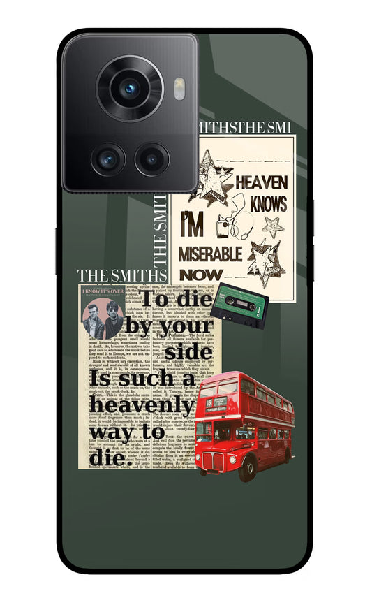 The Smiths OnePlus 10R 5G Glass Case