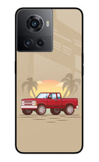 Desert Classic Drive OnePlus 10R 5G Glass Case