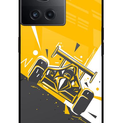 Track King OnePlus 10R 5G Glass Case
