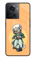 Undead Biker OnePlus 10R 5G Glass Case