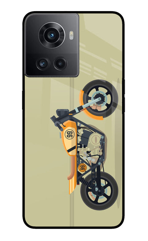Vertical Speedster OnePlus 10R 5G Glass Case