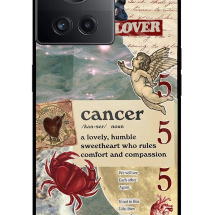 Cancer Zodiac OnePlus 10R 5G Glass Case