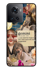 Gemini Zodiac OnePlus 10R 5G Glass Case