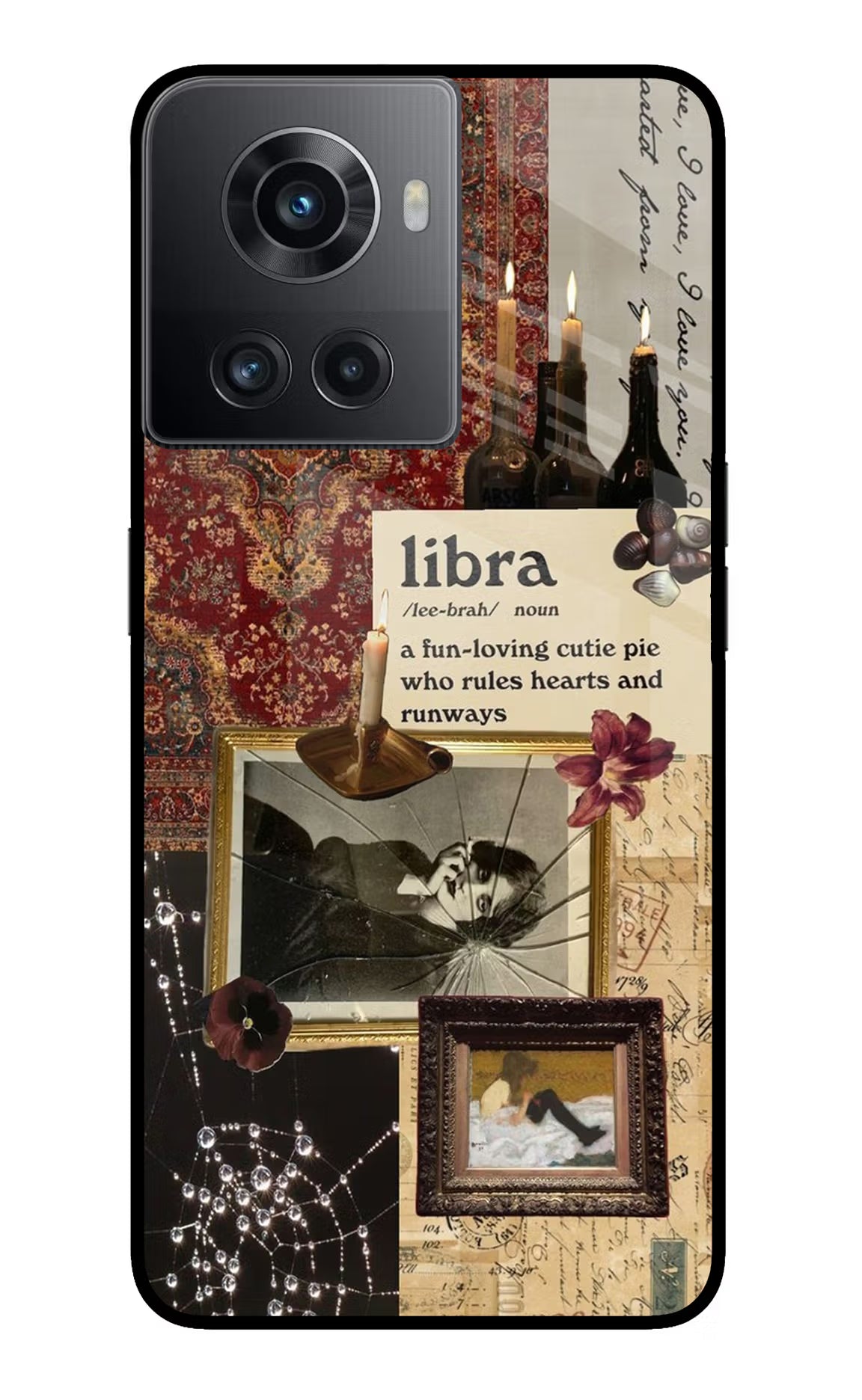 Libra Zodiac OnePlus 10R 5G Glass Case