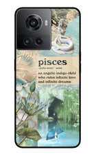 Pisces Zodiac OnePlus 10R 5G Glass Case
