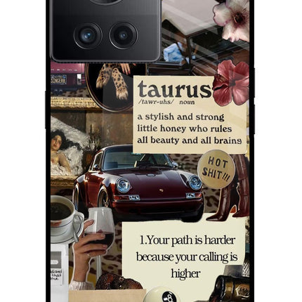 Taurus Zodiac OnePlus 10R 5G Glass Case