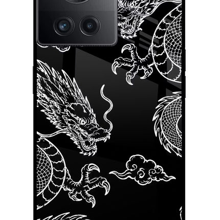 Twin Dragons OnePlus 10R 5G Glass Case