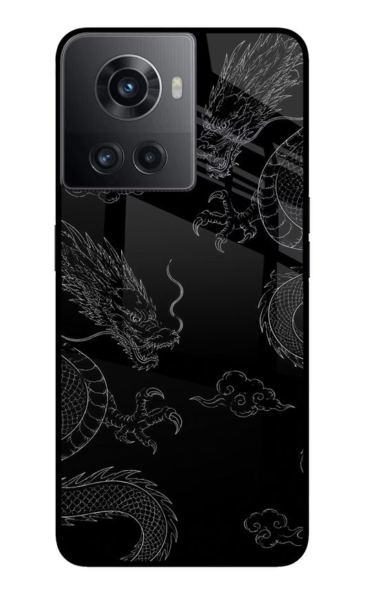 Twin Dragons OnePlus 10R 5G Glass Case