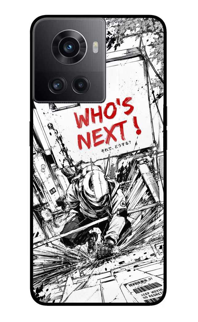 Who's Next OnePlus 10R 5G Glass Case