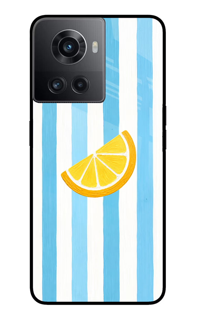 Summer Lemon OnePlus 10R 5G Glass Case
