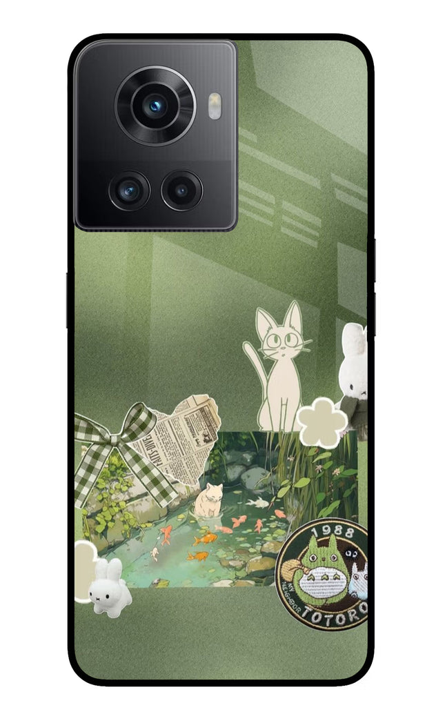 Aesthetic anime OnePlus 10R 5G Glass Case