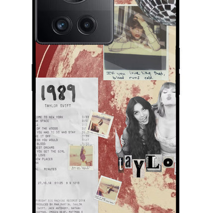 Taylor Swift OnePlus 10R 5G Glass Case