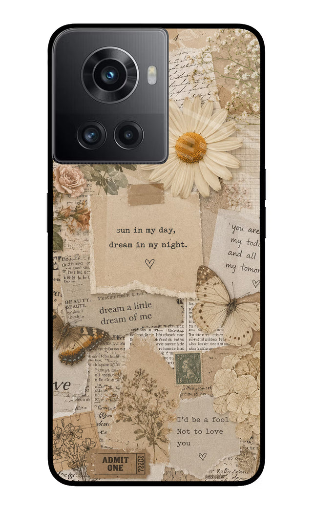 Vintage case OnePlus 10R 5G Glass Case