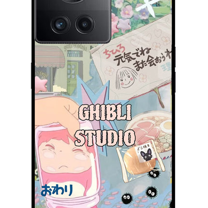 Studio Ghibli OnePlus 10R 5G Glass Case