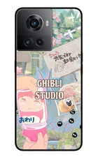 Studio Ghibli OnePlus 10R 5G Glass Case