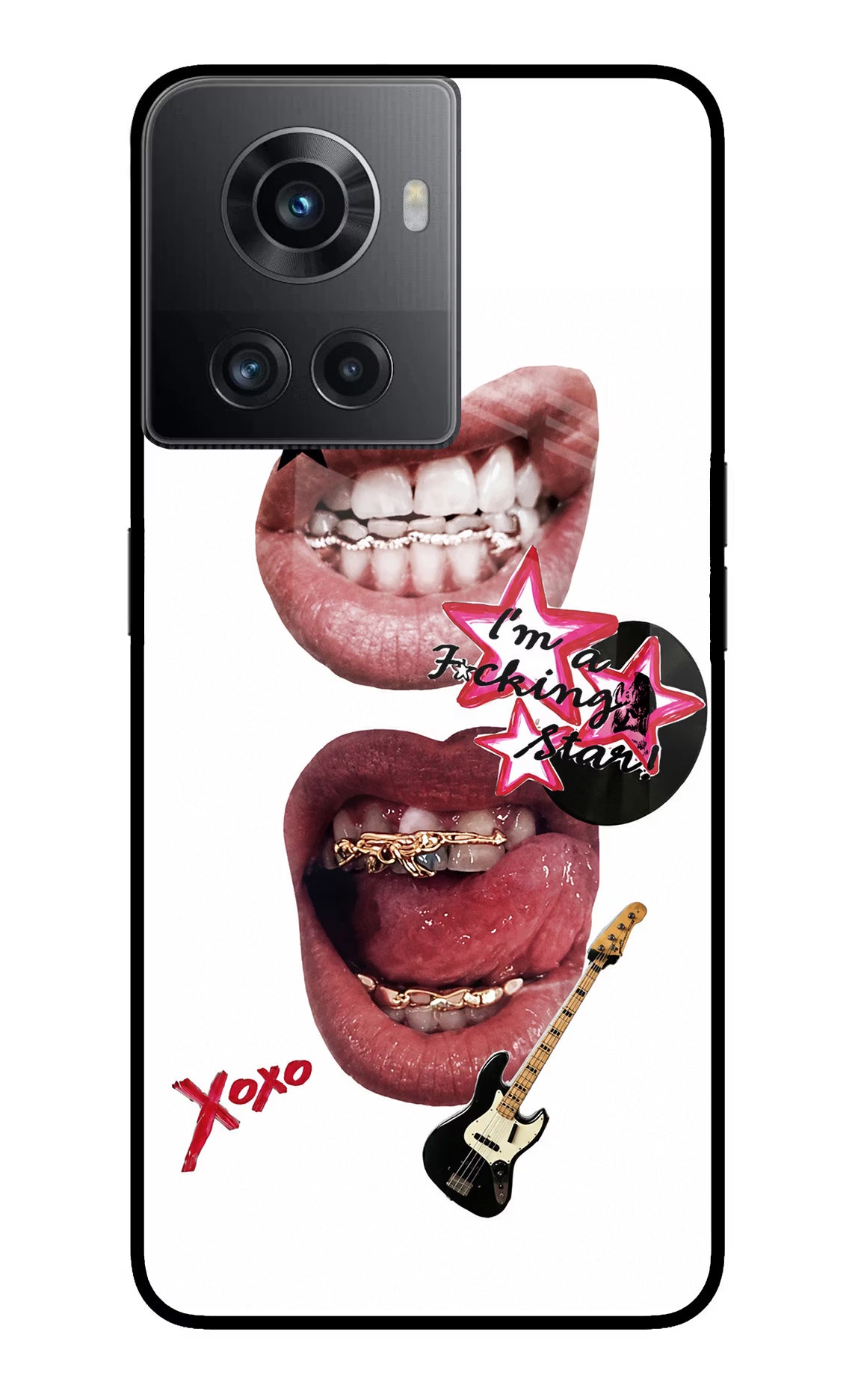 Rockstar OnePlus 10R 5G Glass Case
