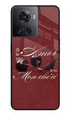 Velvet Cherry OnePlus 10R 5G Glass Case