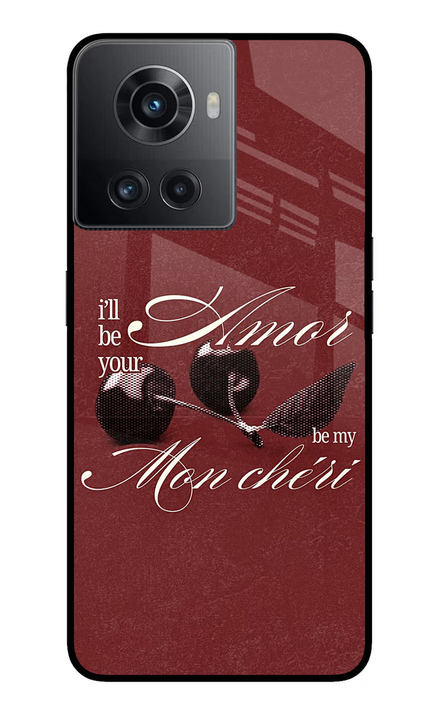 Velvet Cherry OnePlus 10R 5G Glass Case