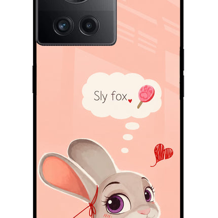 Judy Charm OnePlus 10R 5G Glass Case Back Cover by Casekaro
