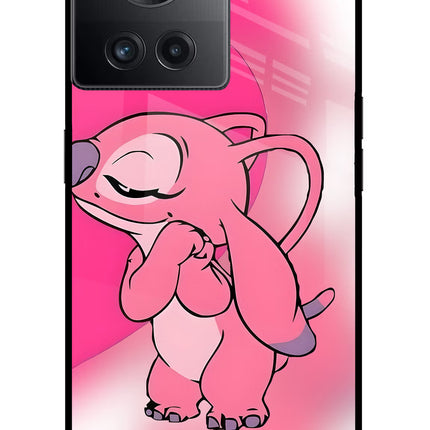 Angel Hug OnePlus 10R 5G Glass Case Back Cover by Casekaro