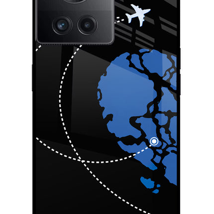 Love Orbit OnePlus 10R 5G Glass Case Back Cover by Casekaro