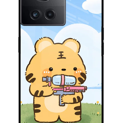 Tiger Treat OnePlus 10R 5G Glass Case