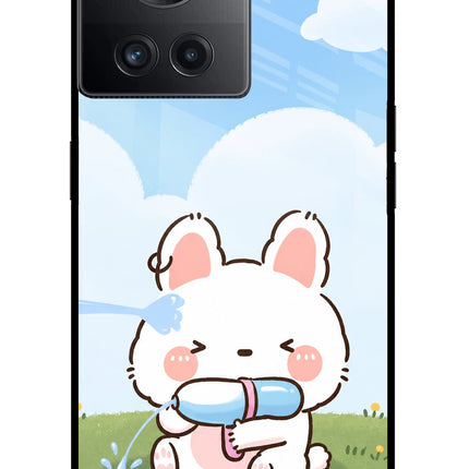 Bunny Treat OnePlus 10R 5G Glass Case