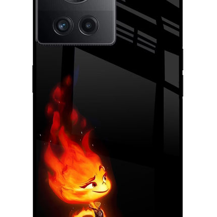 Ember Flame OnePlus 10R 5G Glass Case