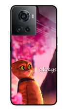 Always Cat OnePlus 10R 5G Glass Case
