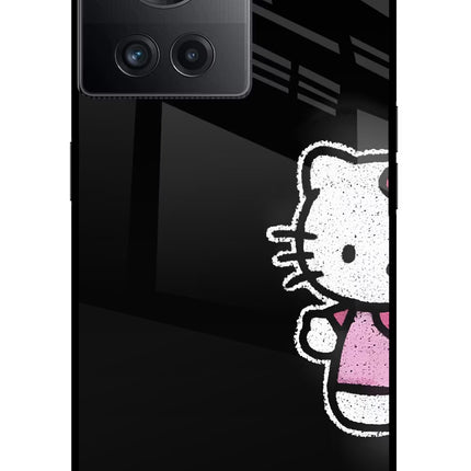 Kitty Charm OnePlus 10R 5G Glass Case
