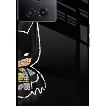Bat Kitty OnePlus 10R 5G Glass Case