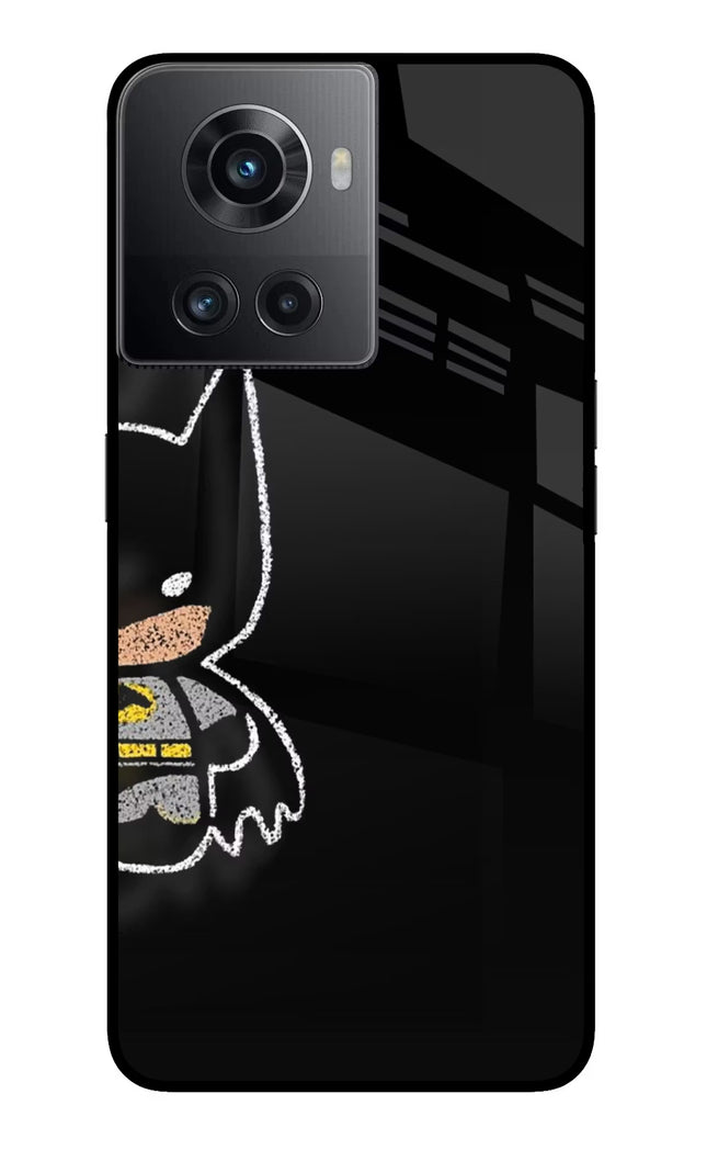 Bat Kitty OnePlus 10R 5G Glass Case