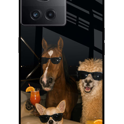 Party Squad OnePlus 10R 5G Glass Case