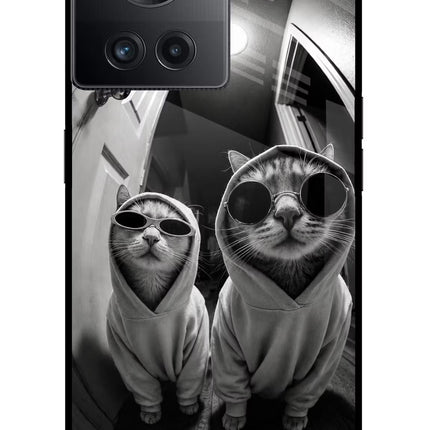 Hood Cats OnePlus 10R 5G Glass Case