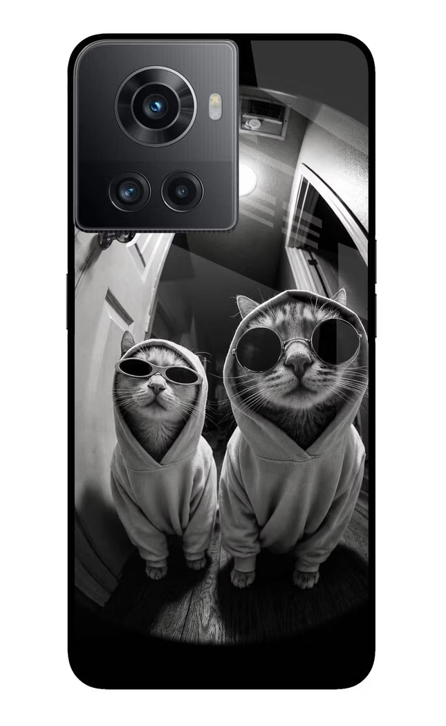 Hood Cats OnePlus 10R 5G Glass Case