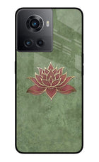 Lotus Grace OnePlus 10R 5G Glass Case