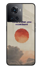 Pixel Sun OnePlus 10R 5G Glass Case