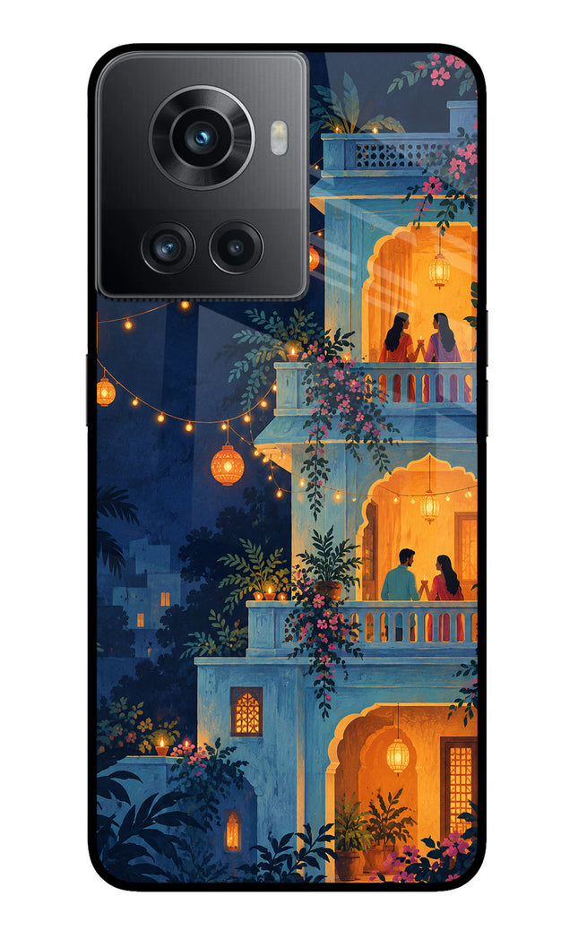 Balcony Glow OnePlus 10R 5G Glass Case