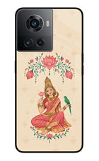 Goddess Lakshmi OnePlus 10R 5G Glass Case