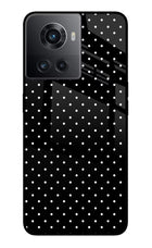 White Dots OnePlus 10R 5G Glass Case