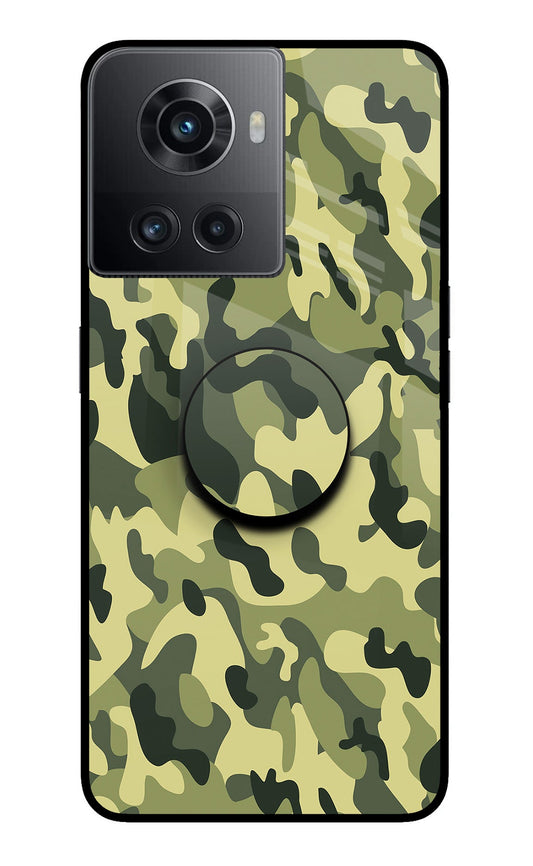 Camouflage OnePlus 10R 5G Glass Case