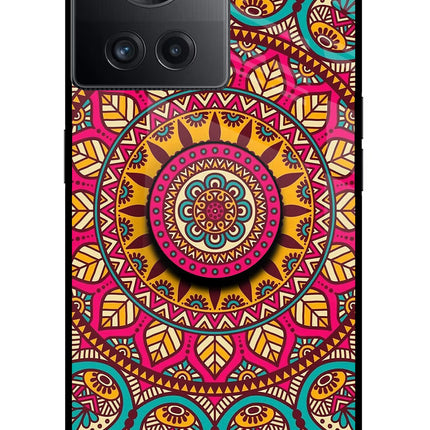 Mandala OnePlus 10R 5G Glass Case