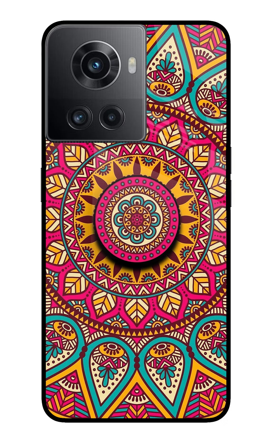 Mandala OnePlus 10R 5G Pop Case by Casekaro