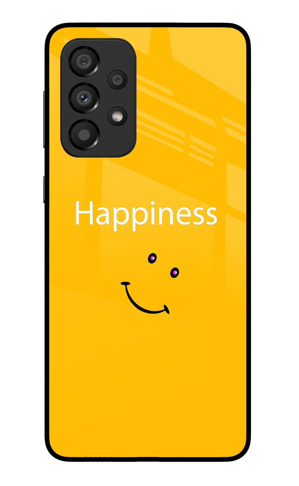 Happiness With Smiley Samsung A33 5G Back Cover